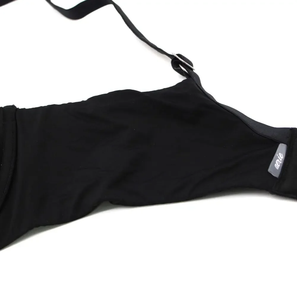 Aerie Harper Bra Womens Size 38DD Underwire Black Classic Padded T-Shirt‎ - Picture 5 of 5
